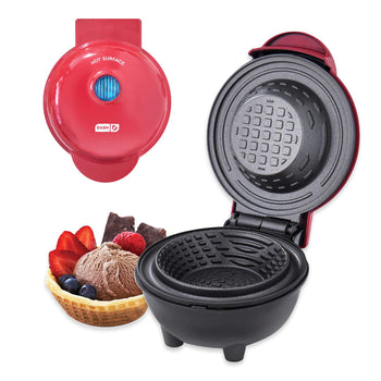 Mini Waffle Bowl Maker for Breakfast